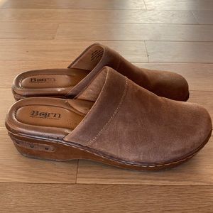 Born Leather Clogs
